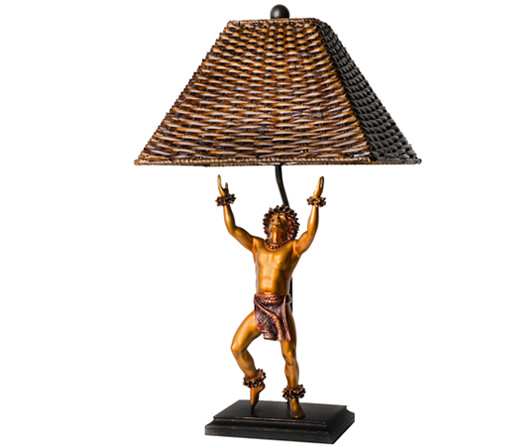 Kamalani Chief's Child Lamp 24 inch By Kim Taylor Reece | #ktr680034590281 Kamalani Chief's Child Lamp 24 inch By Kim Taylor Reece | #ktr680034590281